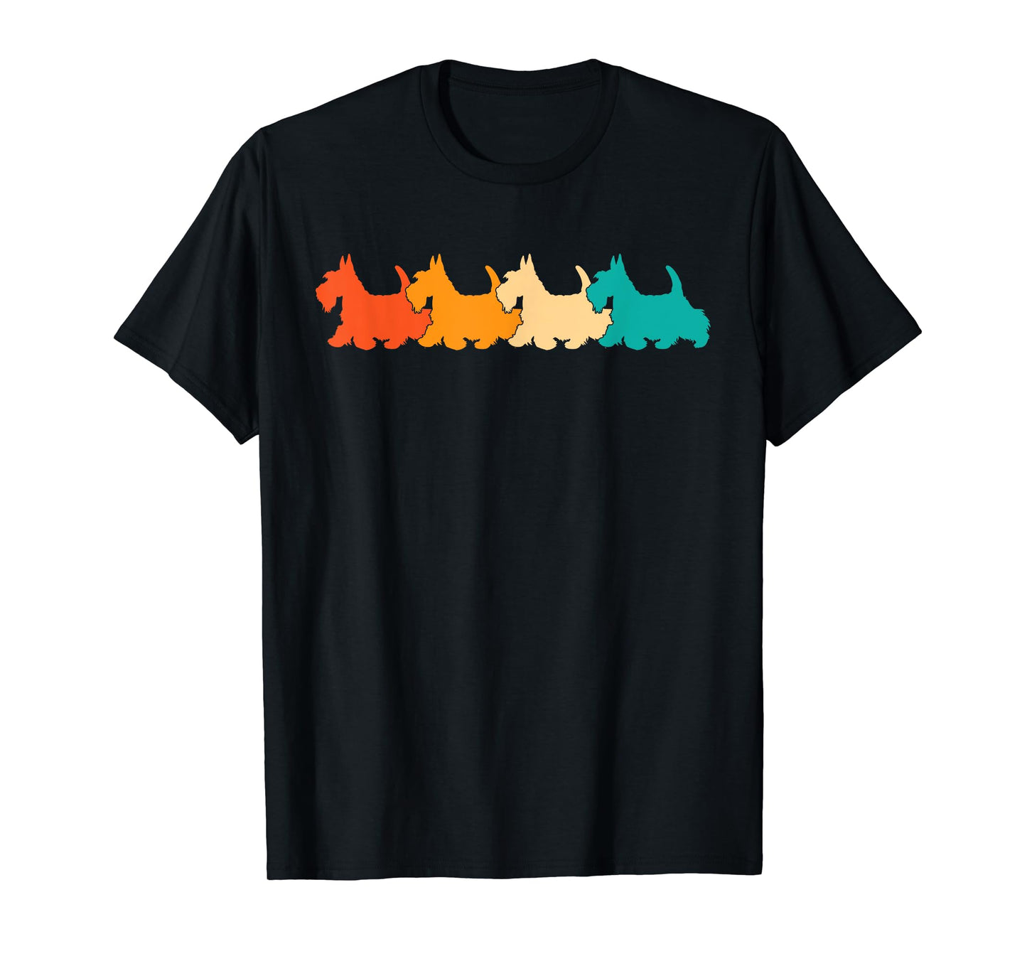 Scottish Terrier Scottie Dog T-Shirt - Aesthetic Graphic Men Women - T-Shirt, Sweatshirt, Hoodie