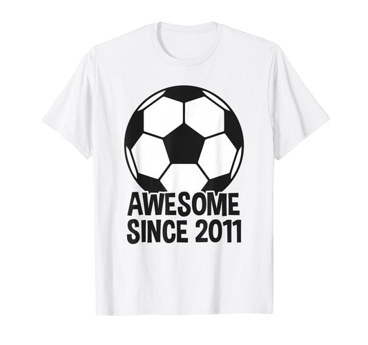 Awesome Since 2011 15Th Birthday 15 T-Shirt - Aesthetic Graphic Men Women - T-Shirt, Sweatshirt, Hoodie