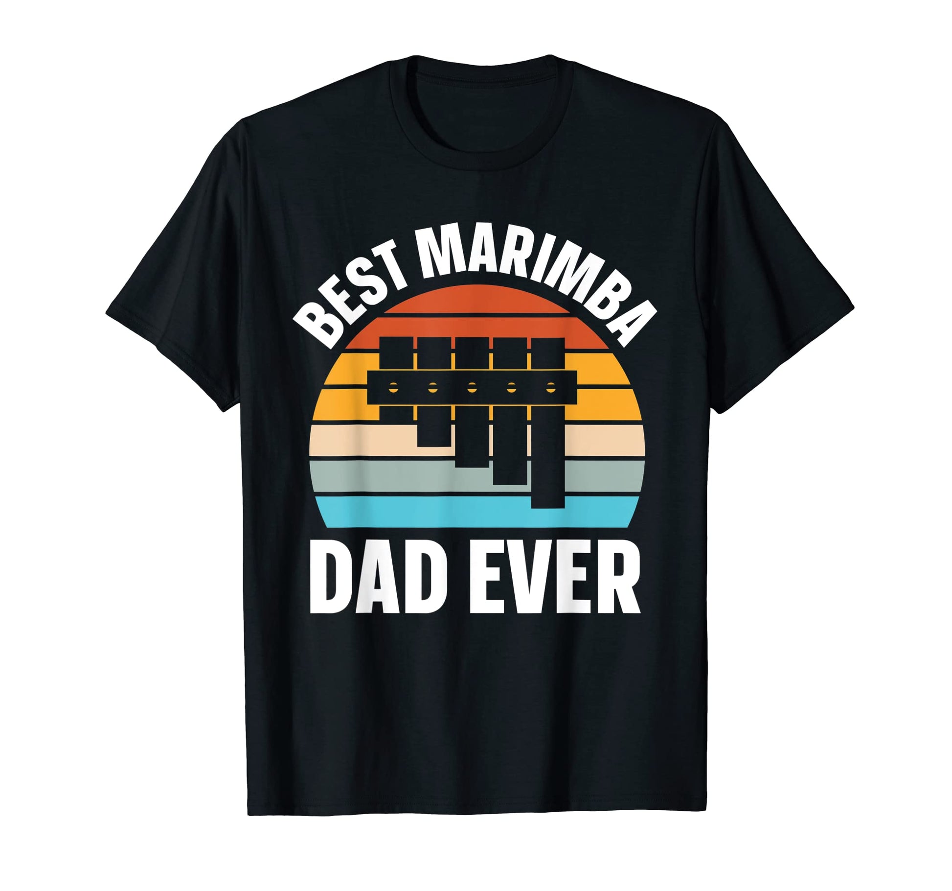 Mens Best Marimba Dad Instrument T-Shirt - Aesthetic Graphic Unisex - T-Shirt, Sweatshirt, Hoodie