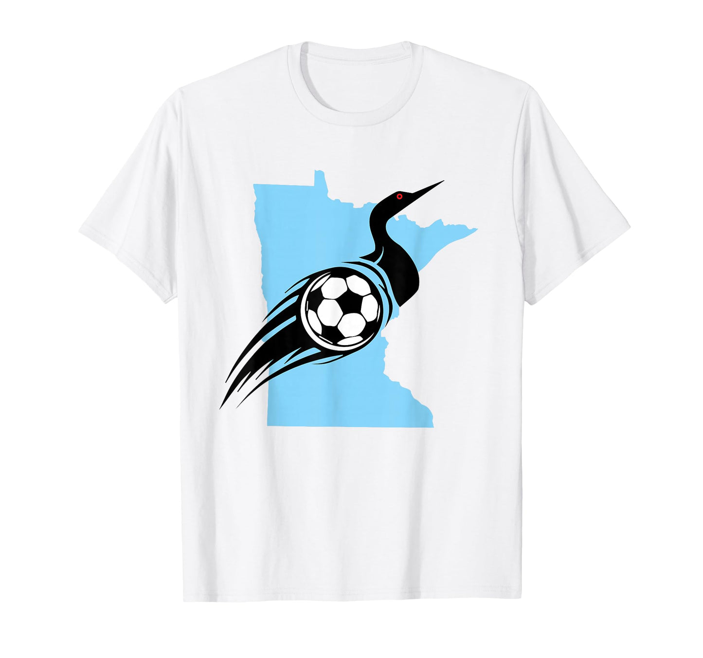 Minnesota Soccer Loon T-Shirt - Fun Novelty Design Unisex - T-Shirt, Sweatshirt, Hoodie