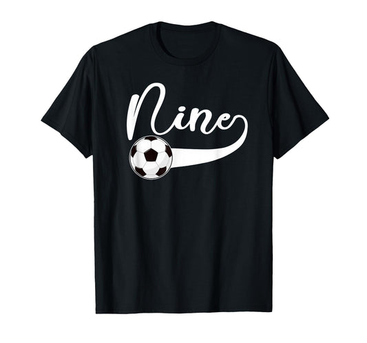 9Th Birthday Party Soccer 9 Year Old T-Shirt - Streetwear Style Unisex - T-Shirt, Sweatshirt, Hoodie