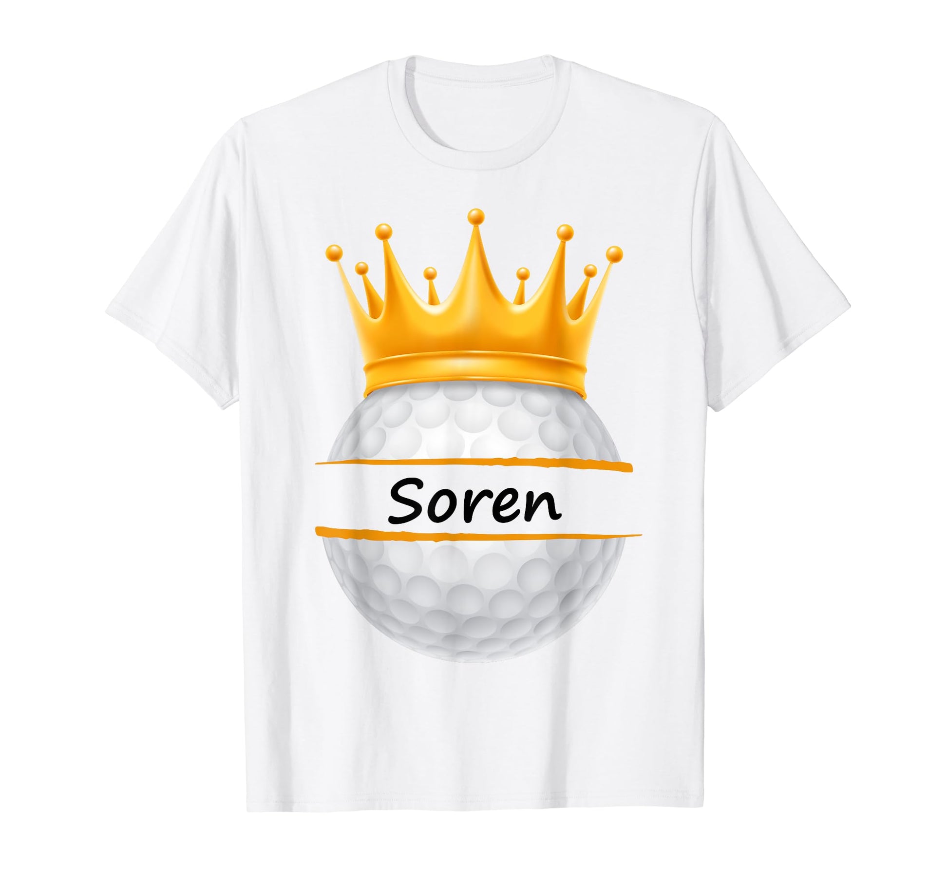 Novelty Golf Personalized Name Soren T-Shirt - Novelty Apparel Men Women - T-Shirt, Sweatshirt, Hoodie