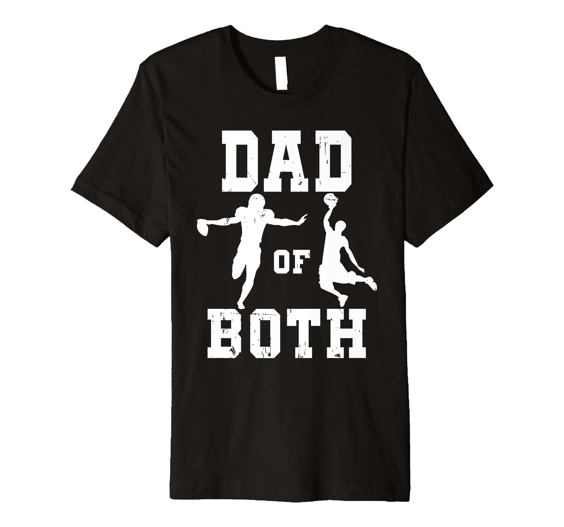 Mens Dad Both Funny Football T-Shirt - Novelty Apparel Men Women - T-Shirt, Sweatshirt, Hoodie