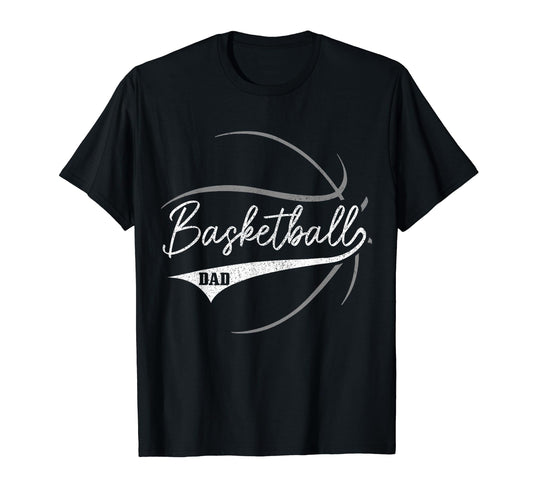 Basketball Dad Fathers Day Basketball T-Shirt - Graphic Print for Adults - T-Shirt, Sweatshirt, Hoodie