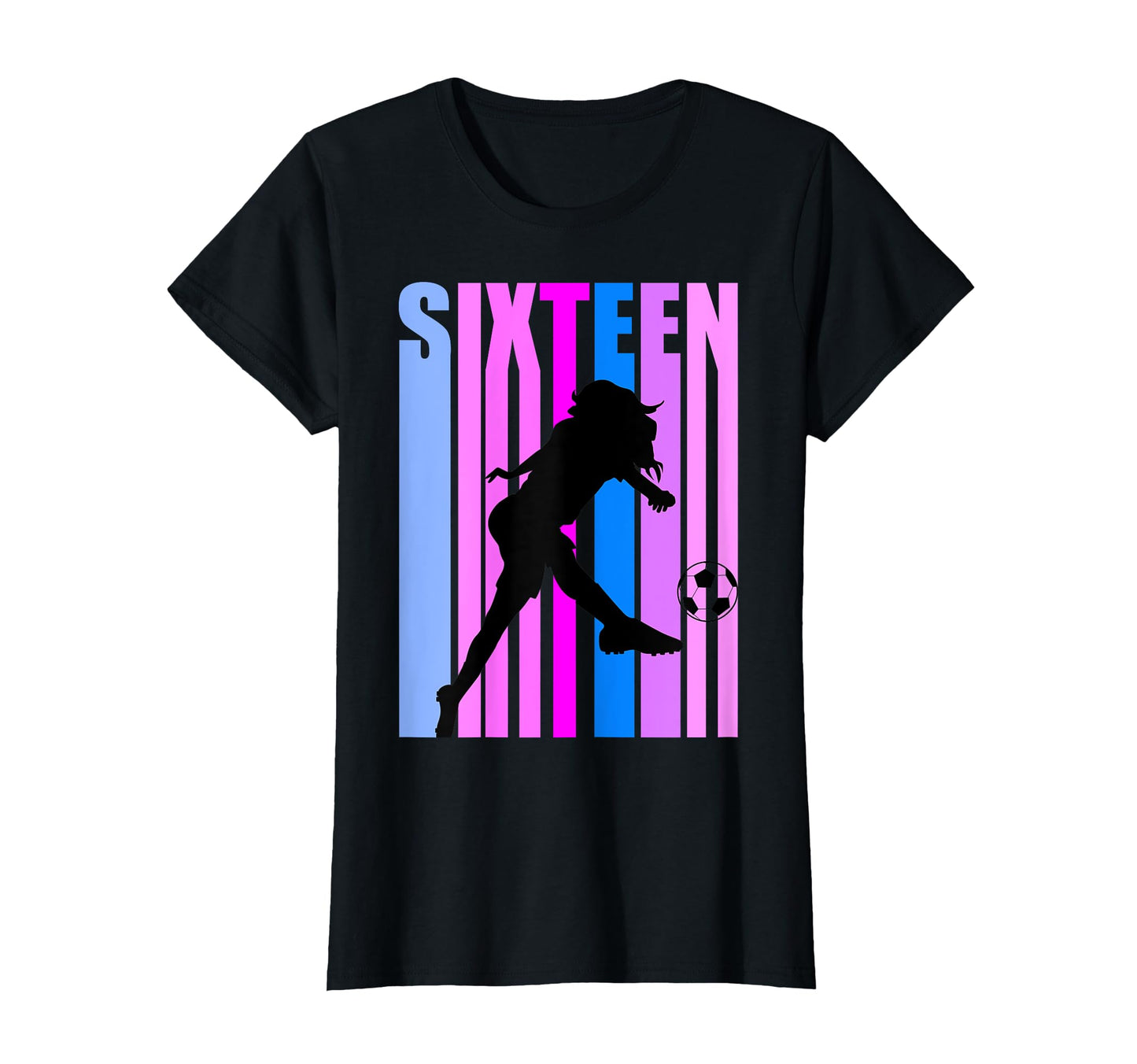 16Th Soccer Birthday Goals Score Plays T-Shirt - Trendy Graphic Men Women - T-Shirt, Sweatshirt, Hoodie