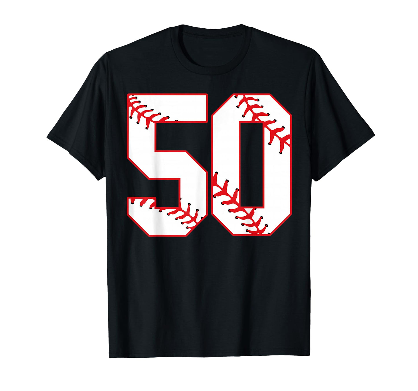 50Th Birthday Baseball 50 Years T-Shirt - Casual Everyday Wear Men Women - T-Shirt, Sweatshirt, Hoodie
