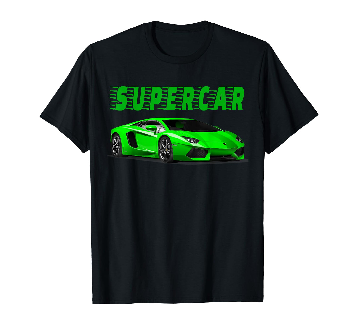 Just Super Fast And Fun Supercar Car T-Shirt - Custom Art Print for Adults - T-Shirt, Sweatshirt, Hoodie