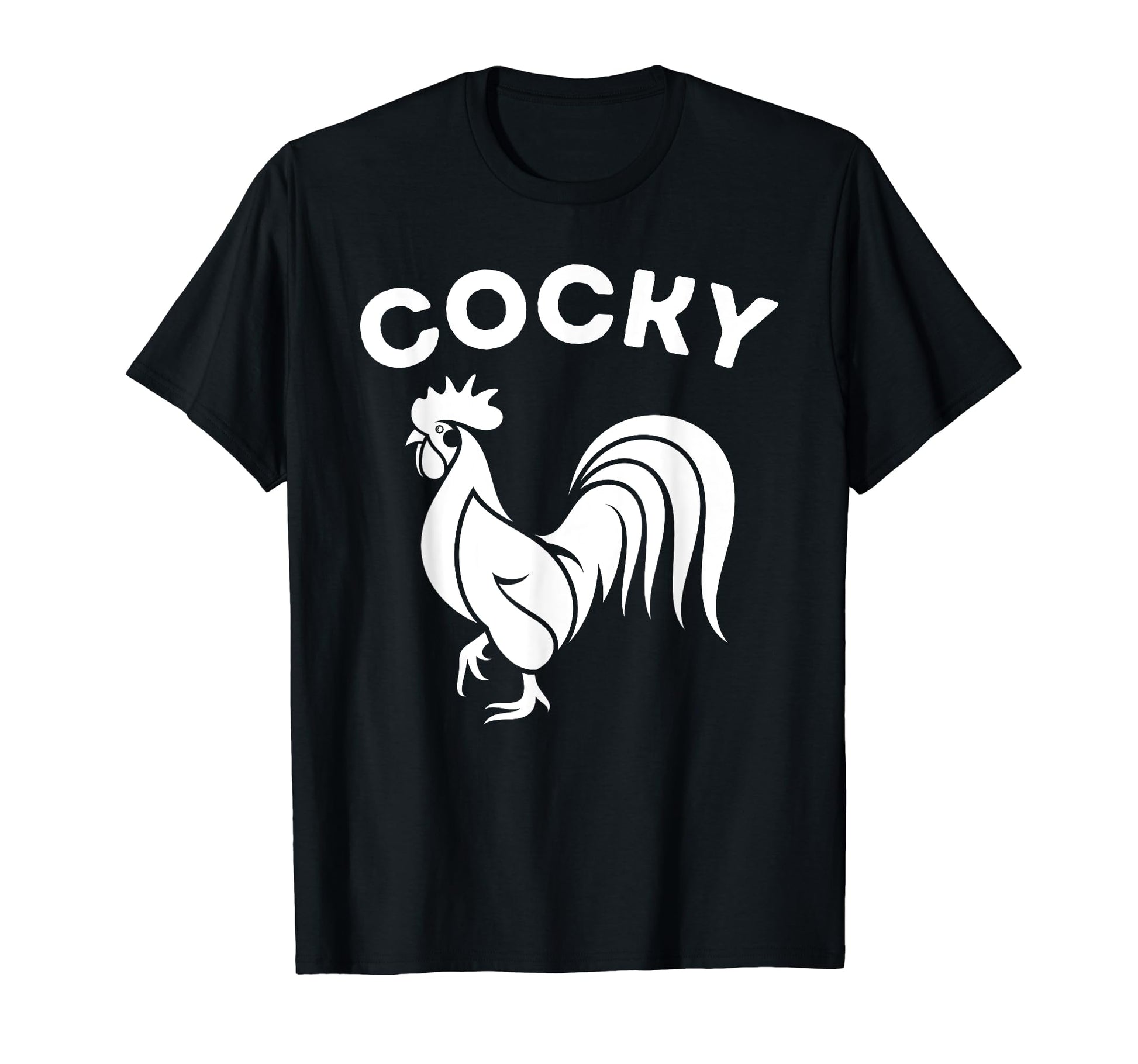Cocky Funny Sarcastic Hilarious Dad Joke T-Shirt - Aesthetic Graphic Unisex - T-Shirt, Sweatshirt, Hoodie