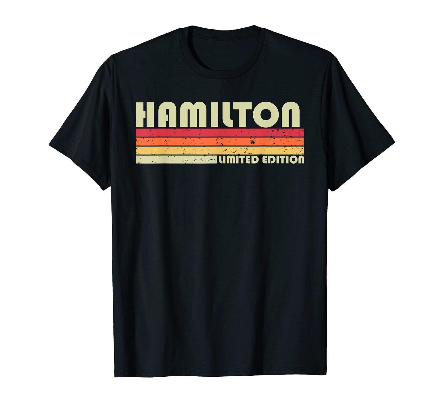 Hamilton Surname Funny 80S Birthday Reunion T-Shirt - Graphic Print Unisex - T-Shirt, Sweatshirt, Hoodie
