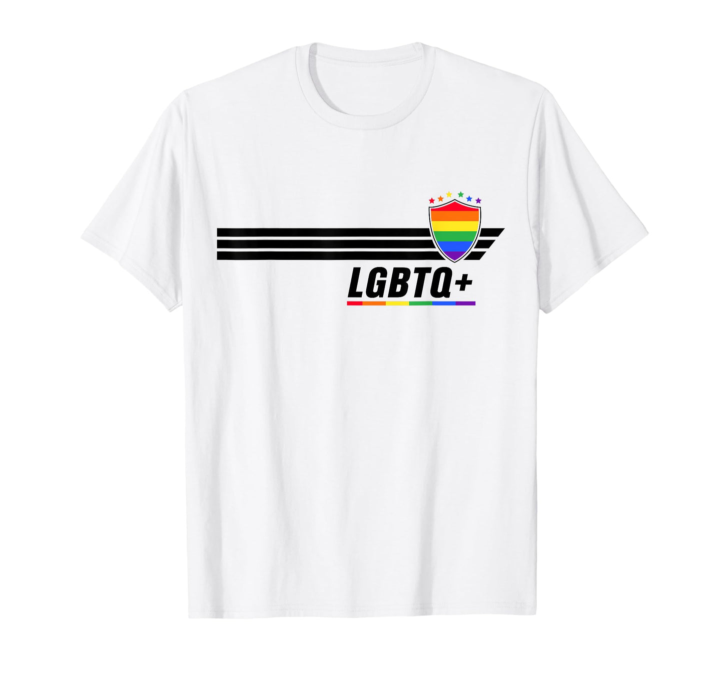 Team Lgbtq Soccer Fan Jersey Pride T-Shirt - Trendy Graphic Men Women - T-Shirt, Sweatshirt, Hoodie