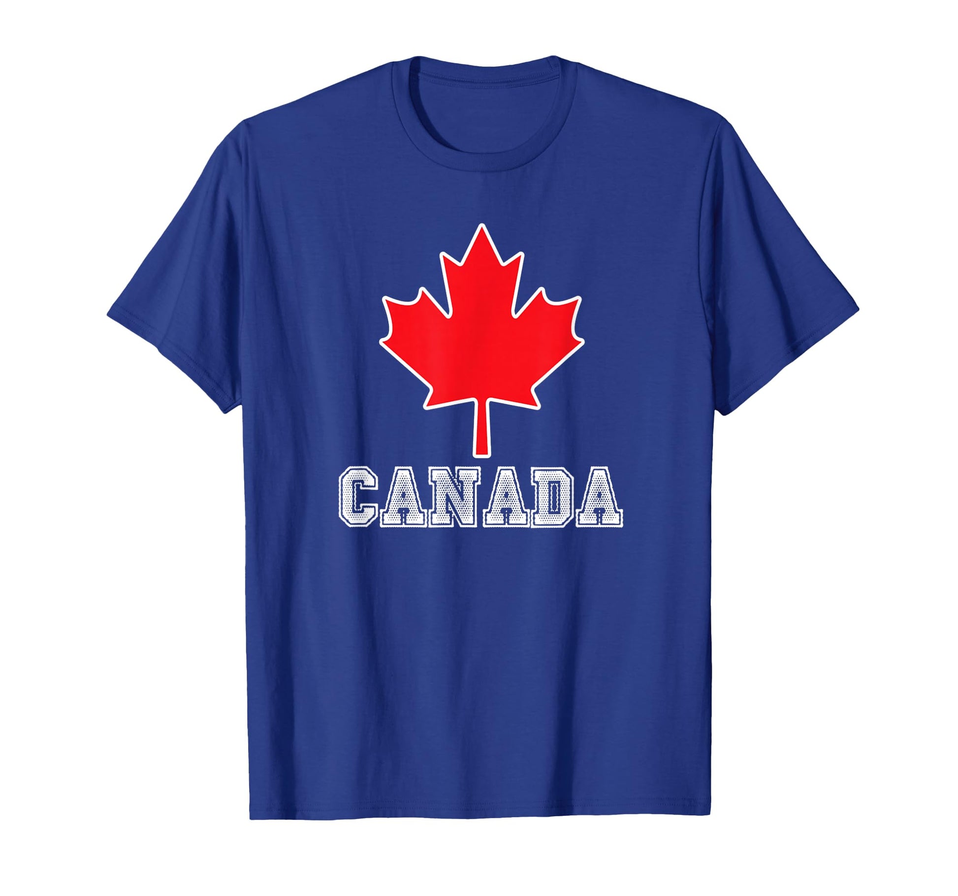 Maple Leaf Canadian Football Soccer T-Shirt - Aesthetic Graphic for Adults - T-Shirt, Sweatshirt, Hoodie