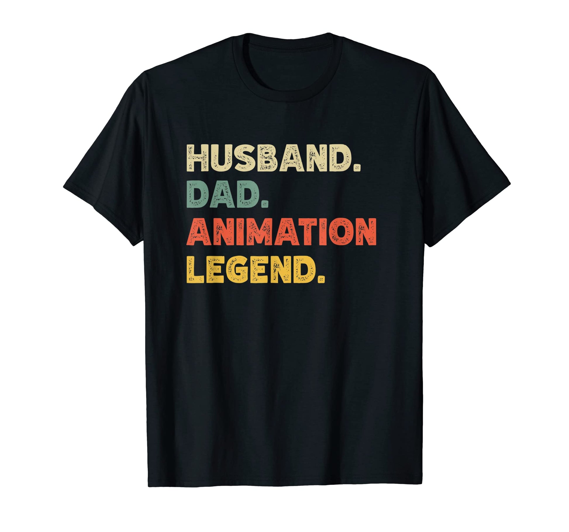 Mens Mens Funny Husband Dad Animation T-Shirt - Trendy Graphic for Adults - T-Shirt, Sweatshirt, Hoodie