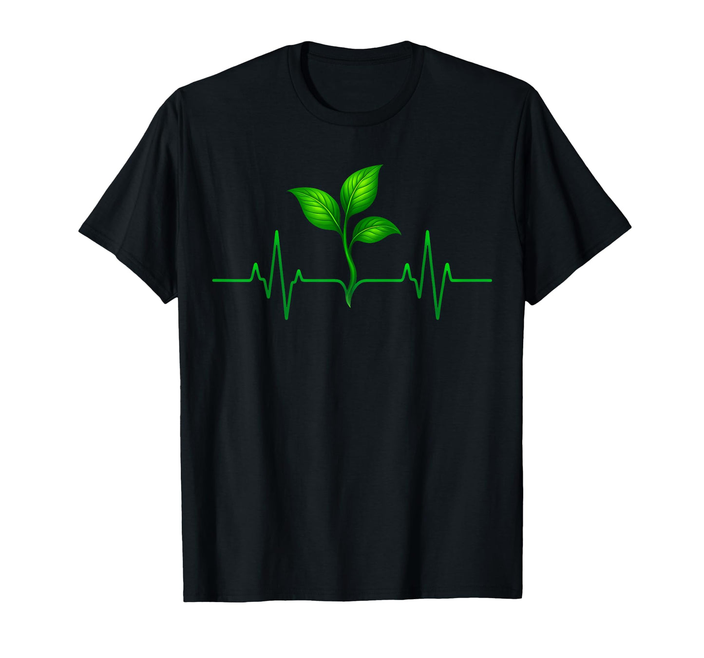 Plant Heartbeat Botany Botanist T-Shirt - Aesthetic Graphic for Adults - T-Shirt, Sweatshirt, Hoodie