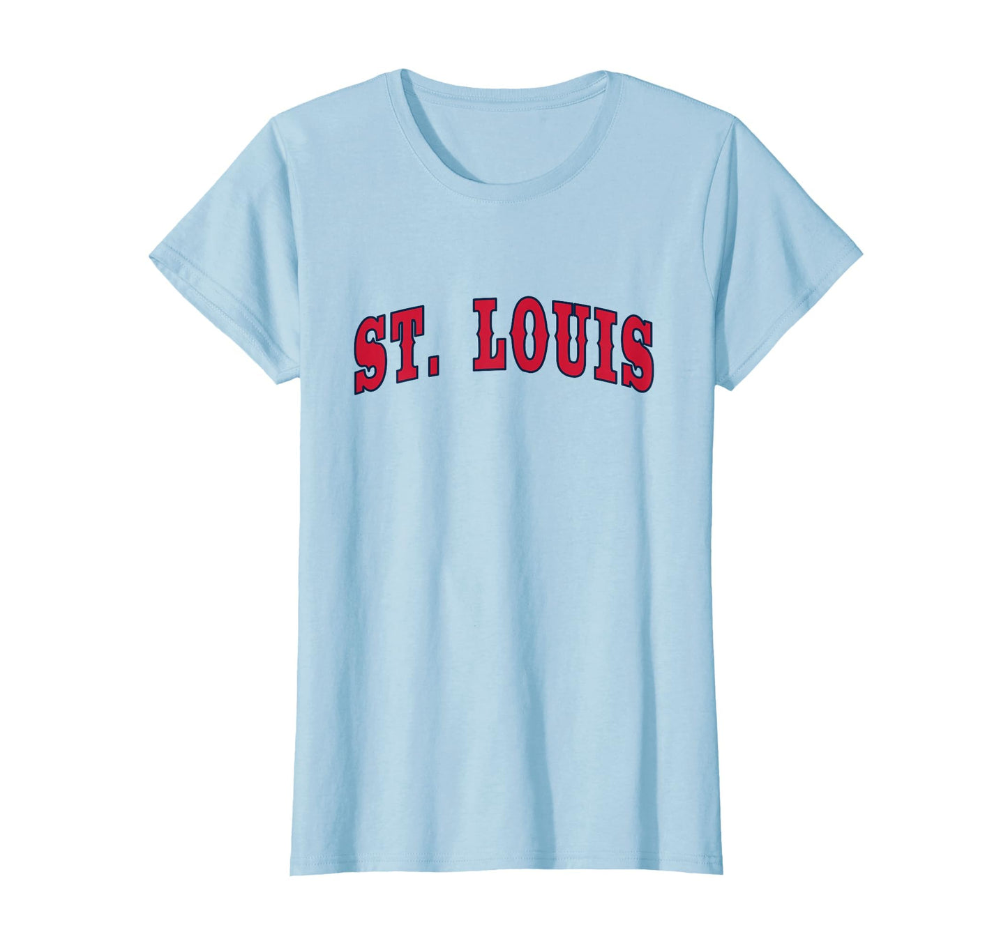 St Louis Throwback T-Shirt - Custom Art Print Men Women - T-Shirt, Sweatshirt, Hoodie