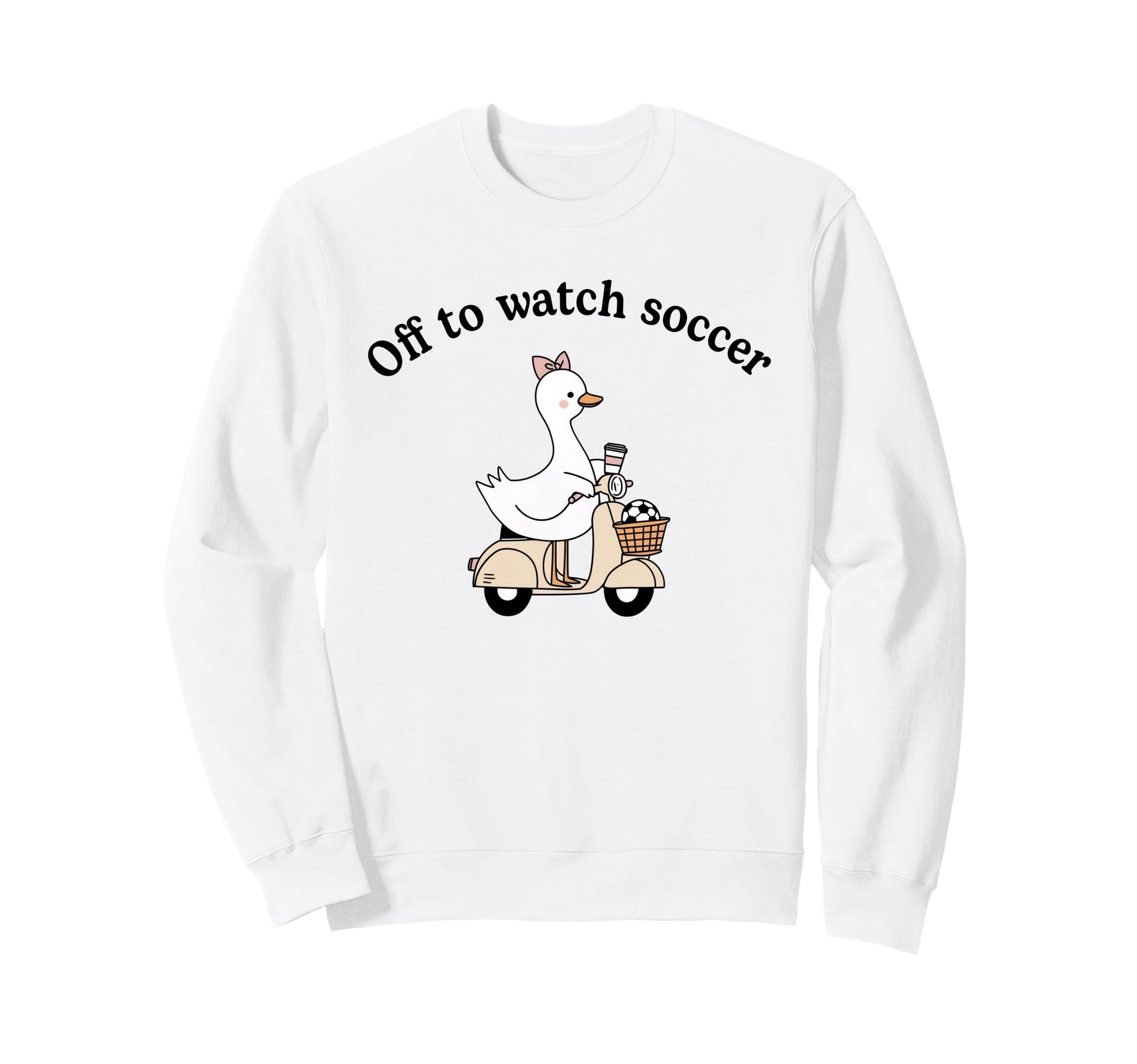 Soccer Mom Off To Watch Soccer Sweatshirt - Casual Everyday Wear Men Women - T-Shirt, Sweatshirt, Hoodie