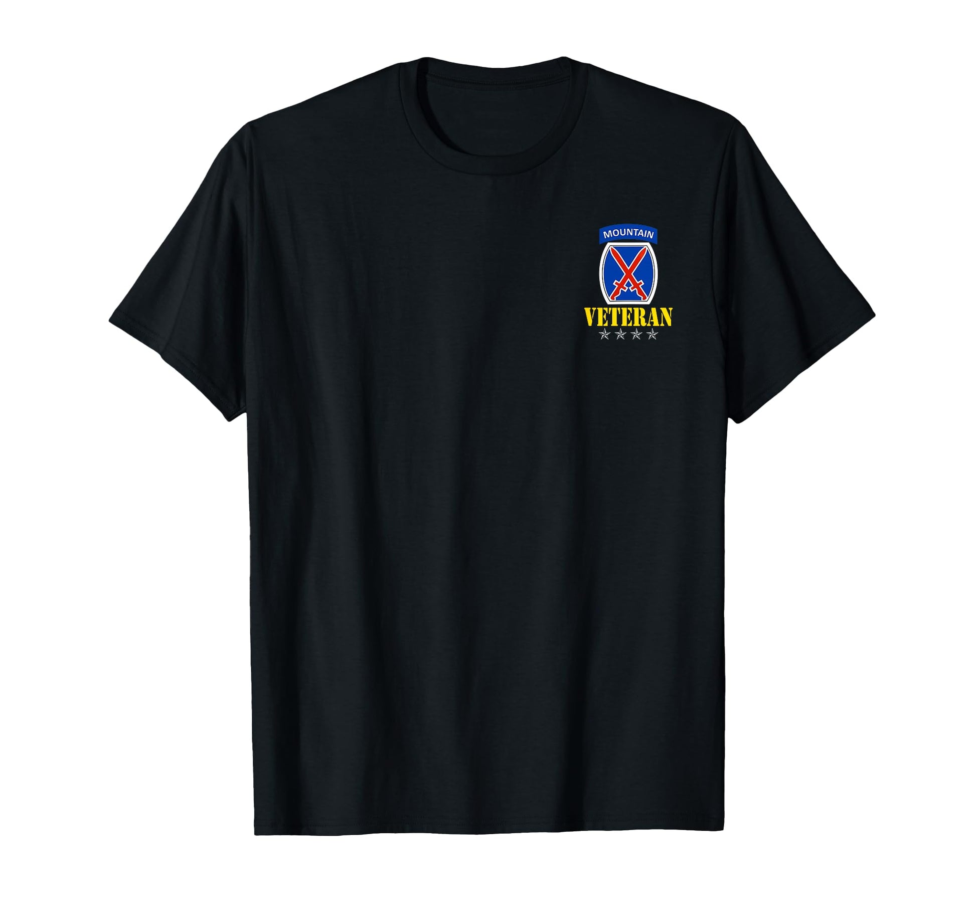 10Th Mountain Division Veteran T-Shirt - Aesthetic Graphic for Adults - T-Shirt, Sweatshirt, Hoodie