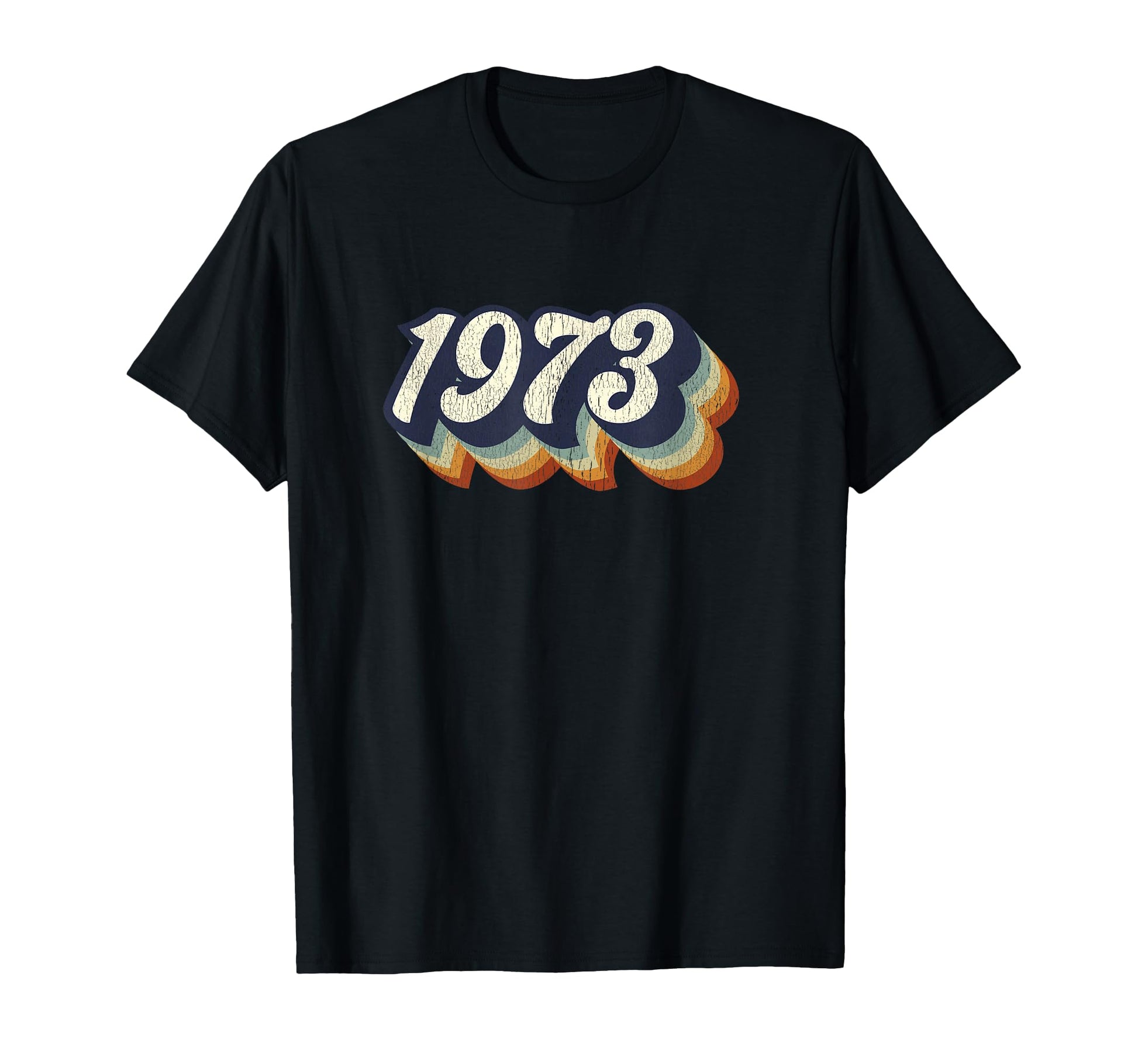 1973 47Th Birthday Gift Groovy Small T-Shirt - Aesthetic Graphic for Adults - T-Shirt, Sweatshirt, Hoodie