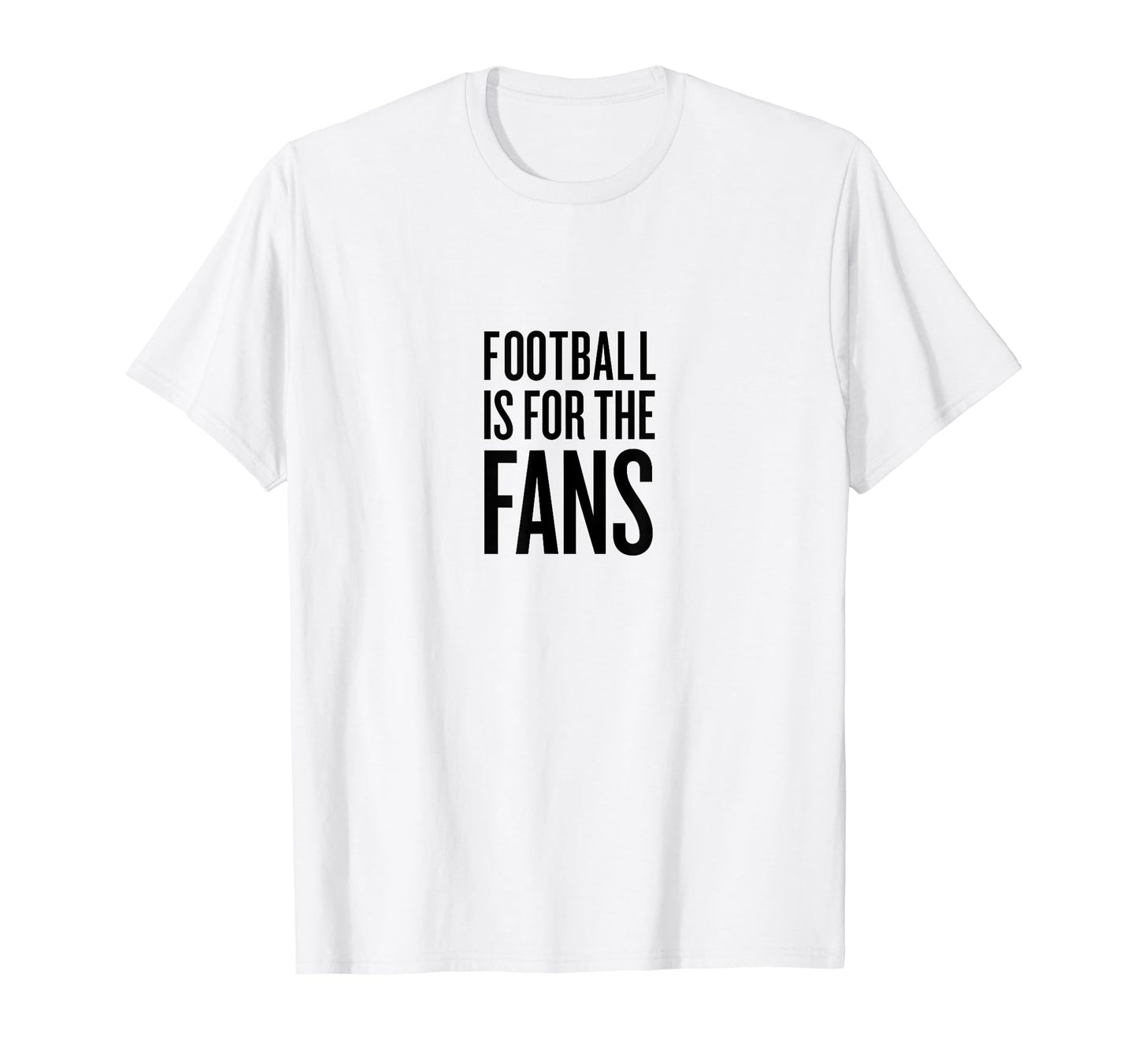 Football Is Fans Soccer Fans Related T-Shirt - Minimalist Print Men Women - T-Shirt, Sweatshirt, Hoodie