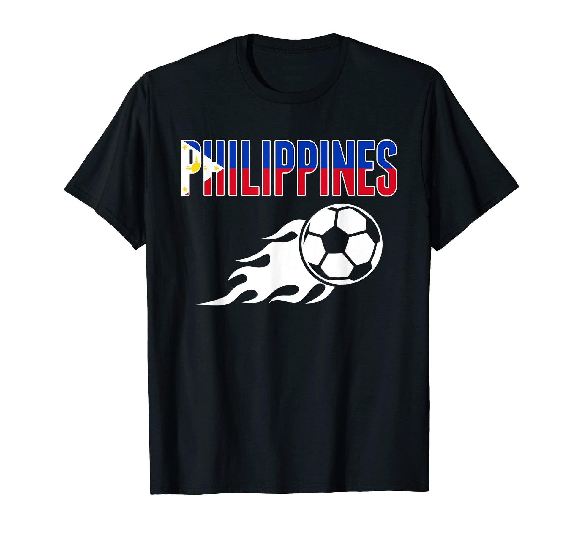 Philippines Soccer Fan Jersey T-Shirt - Fun Novelty Design Men Women - T-Shirt, Sweatshirt, Hoodie