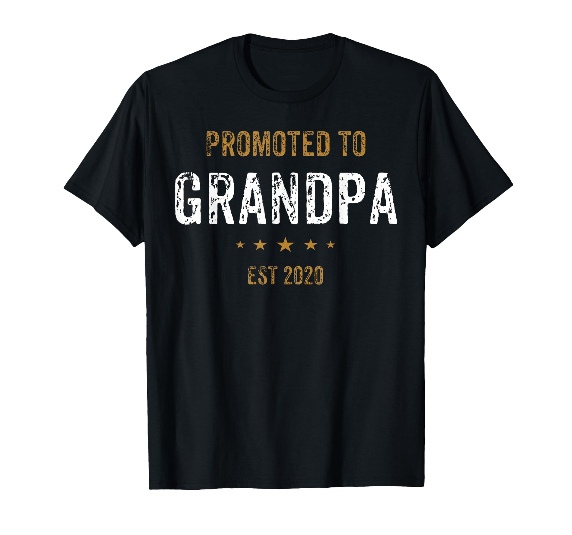 New Gift Dad Promoted To Grandpa Est T-Shirt - Graphic Print for Adults - T-Shirt, Sweatshirt, Hoodie