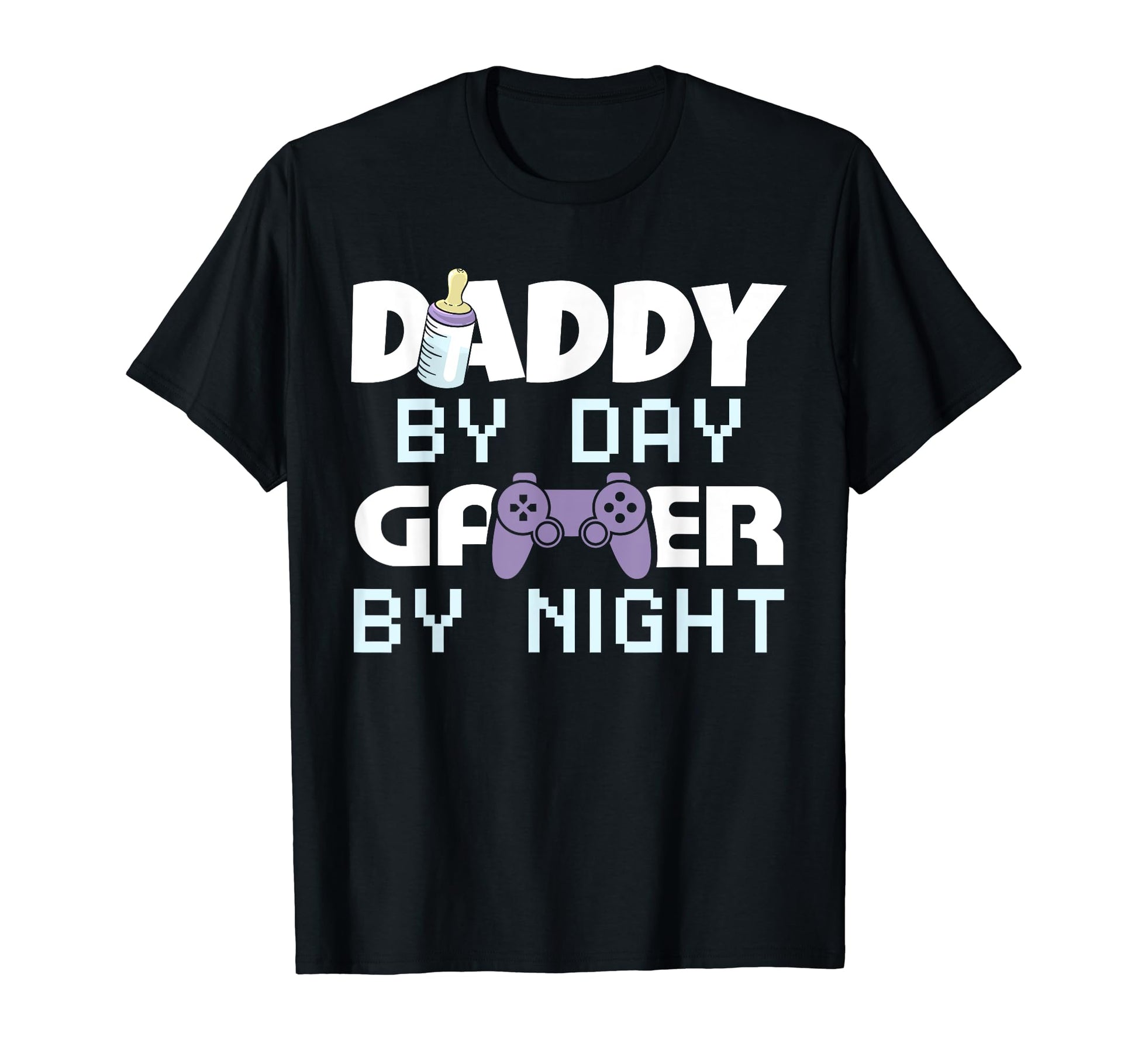Daddy Day Gamer Night Video Gamer Dad T-Shirt - Streetwear Style Unisex - T-Shirt, Sweatshirt, Hoodie
