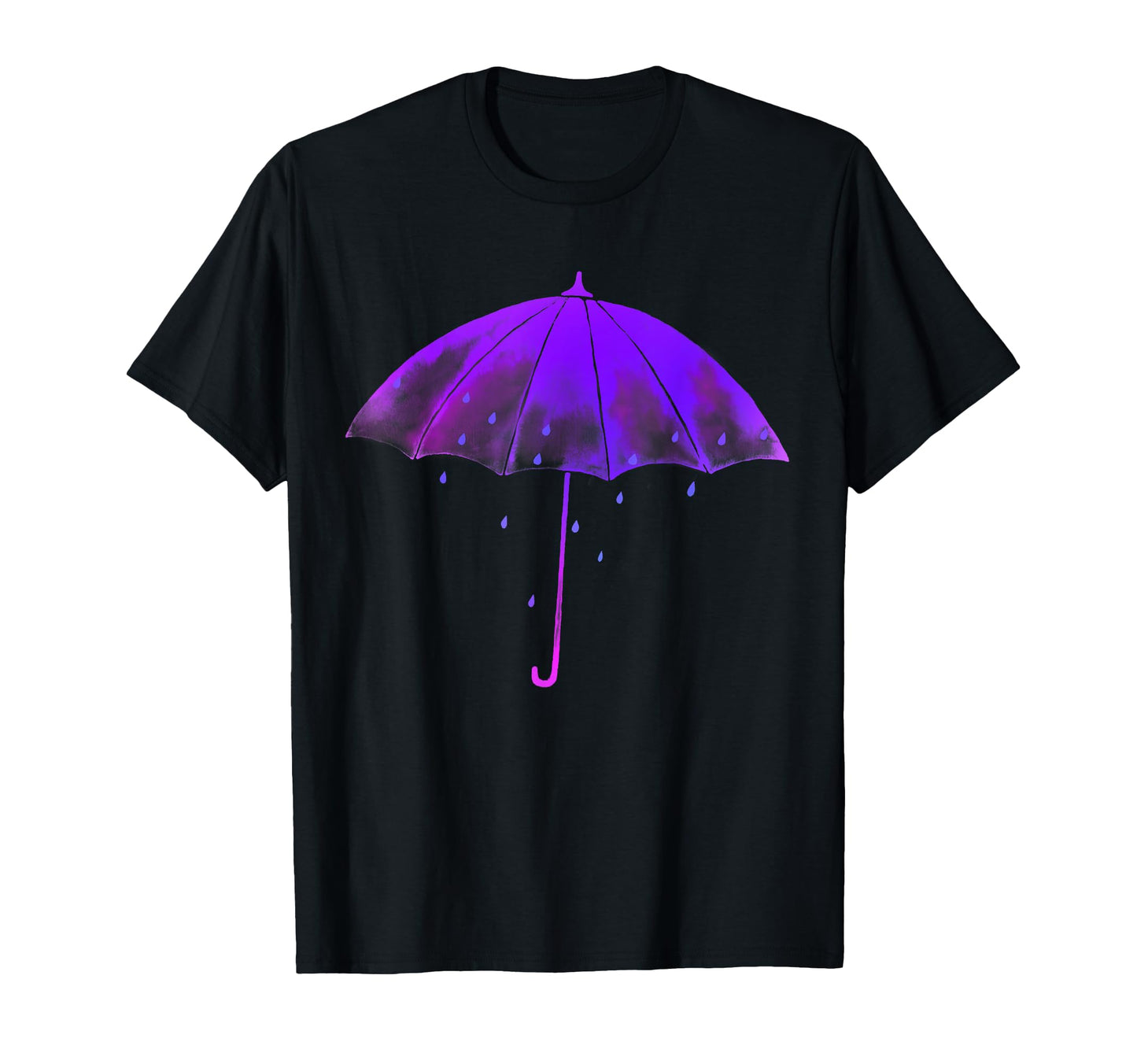 Beautiful Umbrella Rainy Weather T-Shirt - Fun Novelty Design for Adults - T-Shirt, Sweatshirt, Hoodie