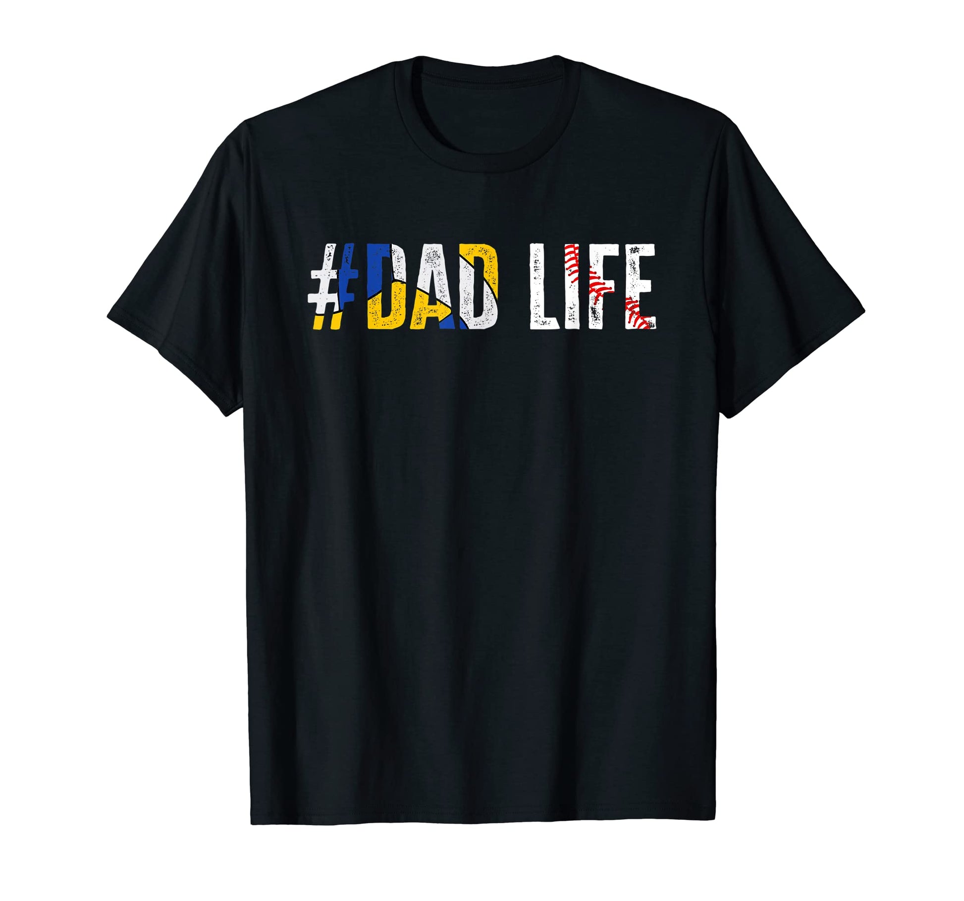Mens Ball Dad Fathers Day Raising T-Shirt - Custom Art Print Men Women - T-Shirt, Sweatshirt, Hoodie