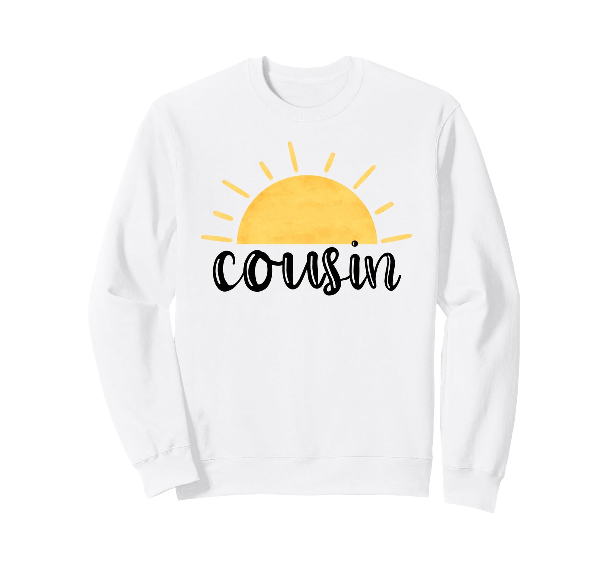 Cousin Birthday First Trip Around Sun Sweatshirt - Custom Art Print Unisex - T-Shirt, Sweatshirt, Hoodie