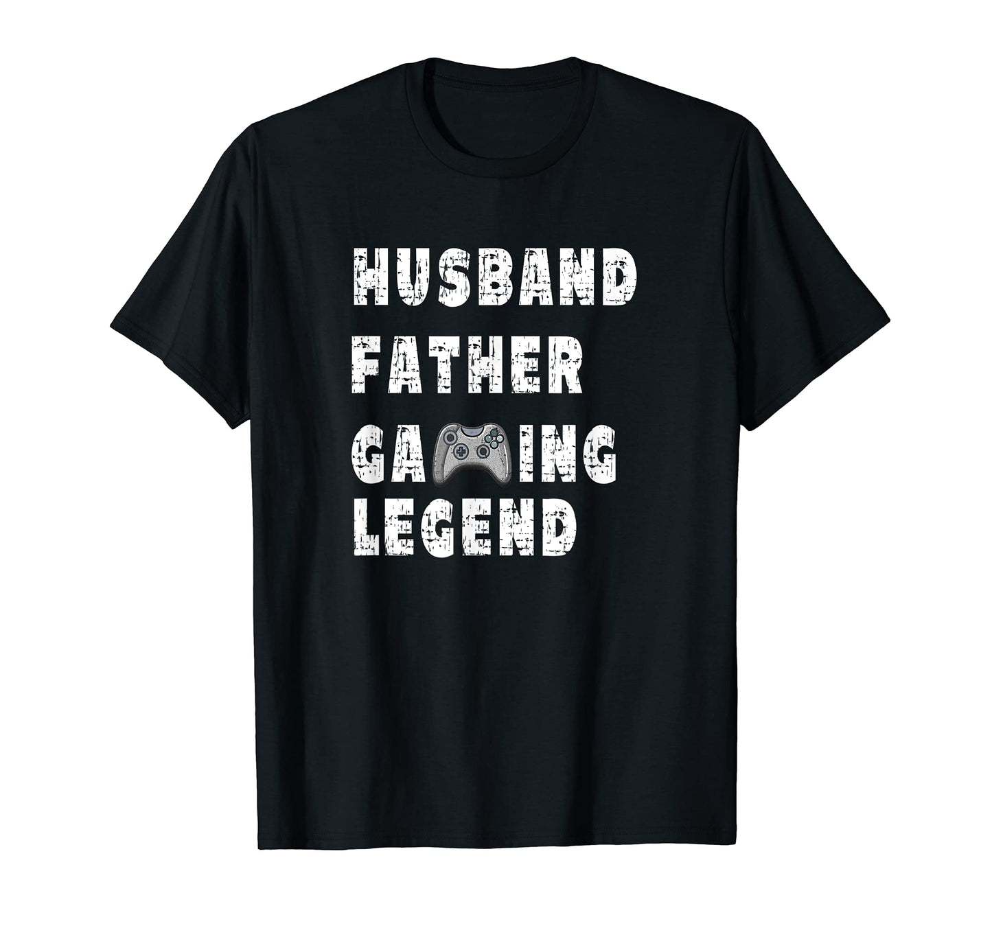 Mens Husband Father Gaming Legend T-Shirt - Fun Novelty Design Unisex - T-Shirt, Sweatshirt, Hoodie