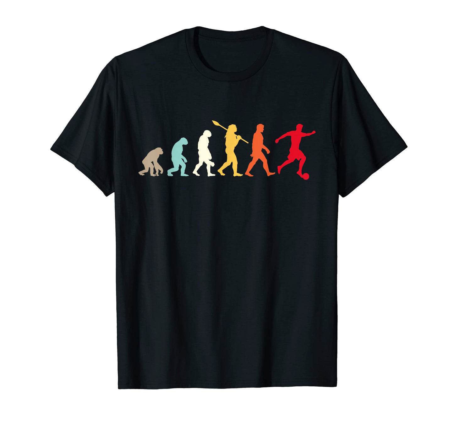 Soccer Evolution Funny Soccer Lover Fan T-Shirt - Unique Graphic Men Women - T-Shirt, Sweatshirt, Hoodie