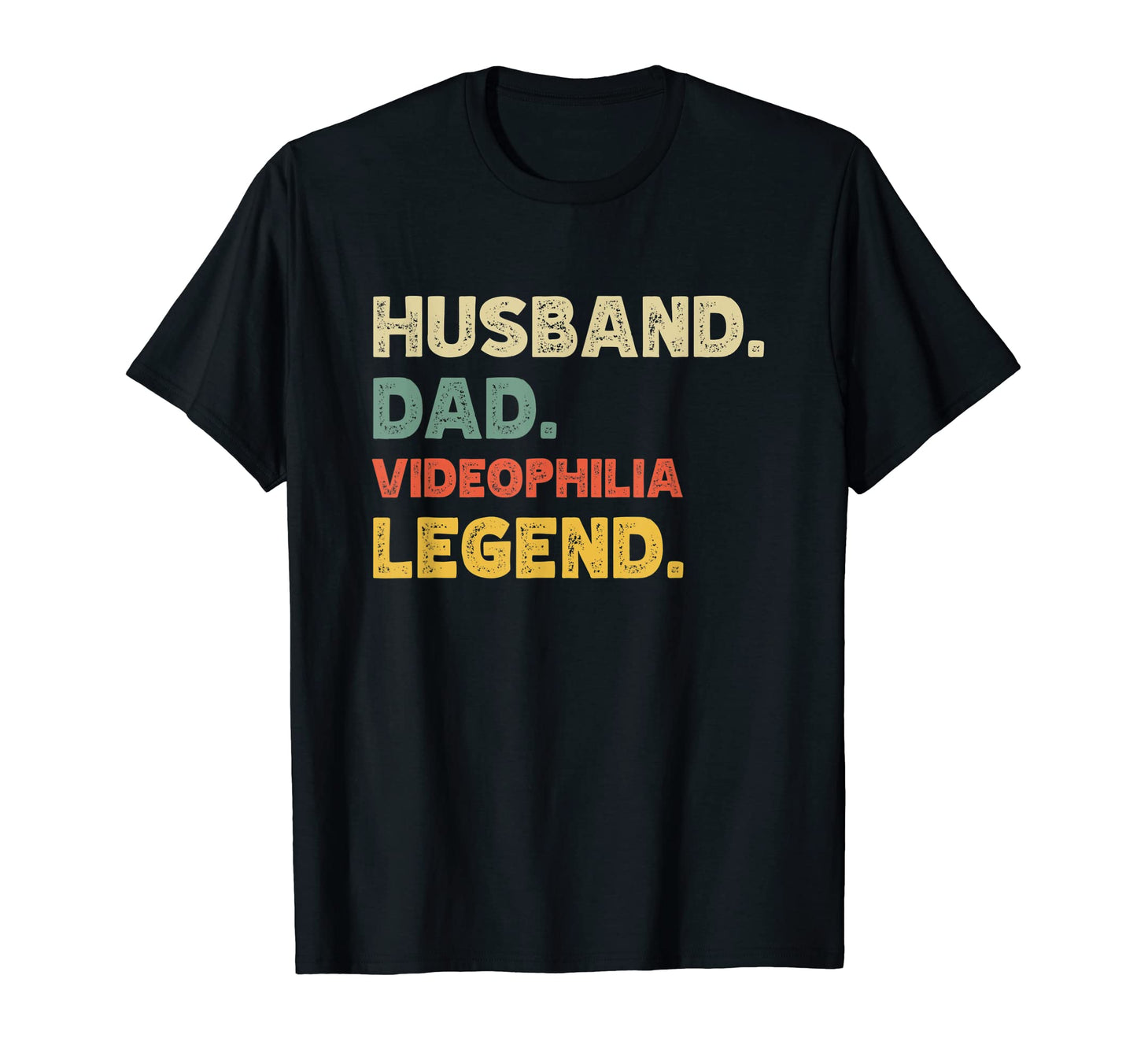 Mens Mens Funny Husband Dad Videophilia T-Shirt - Graphic Print for Adults - T-Shirt, Sweatshirt, Hoodie