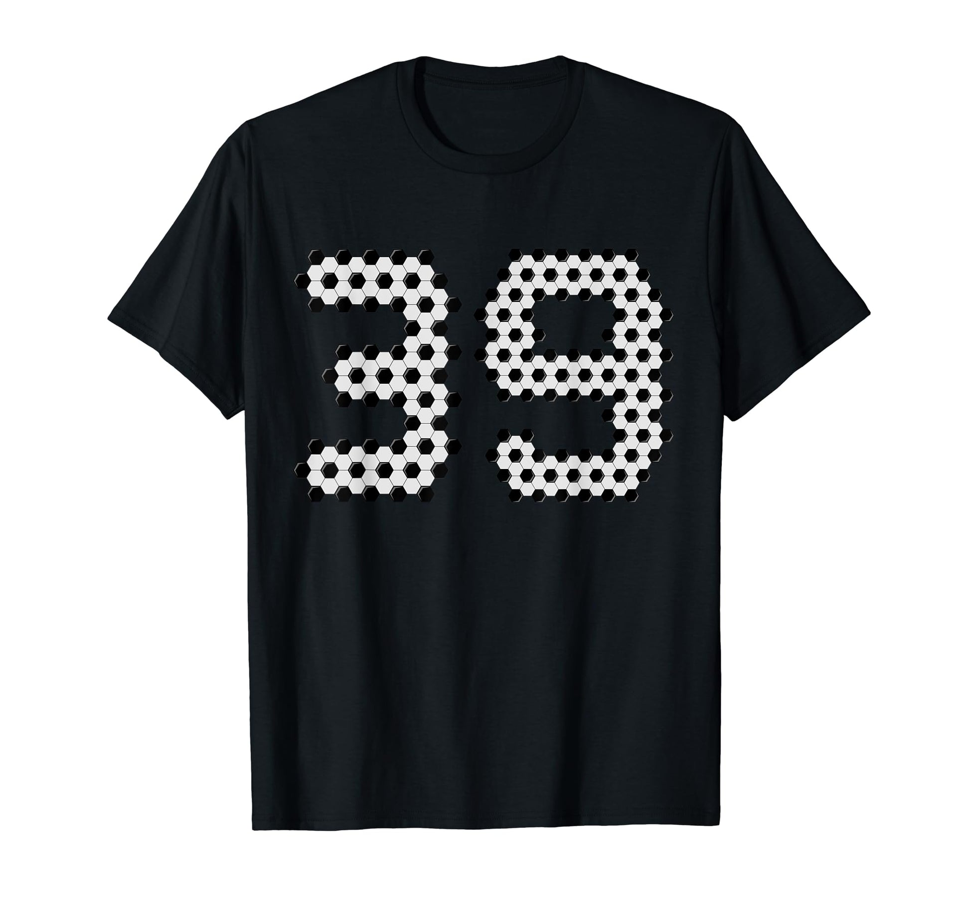 Fun 39Th Birthday Soccer Themed 39 T-Shirt - Casual Everyday Wear Unisex - T-Shirt, Sweatshirt, Hoodie