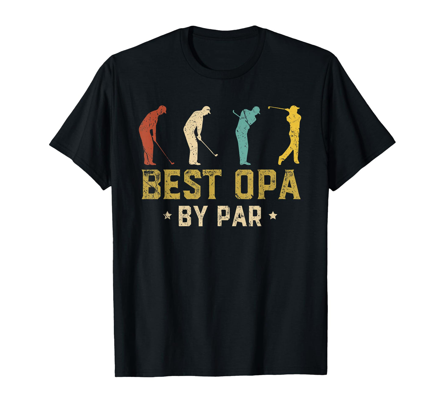 Best Opa Par Fathers Day Golf Golfing T-Shirt - Custom Art Print Unisex - T-Shirt, Sweatshirt, Hoodie