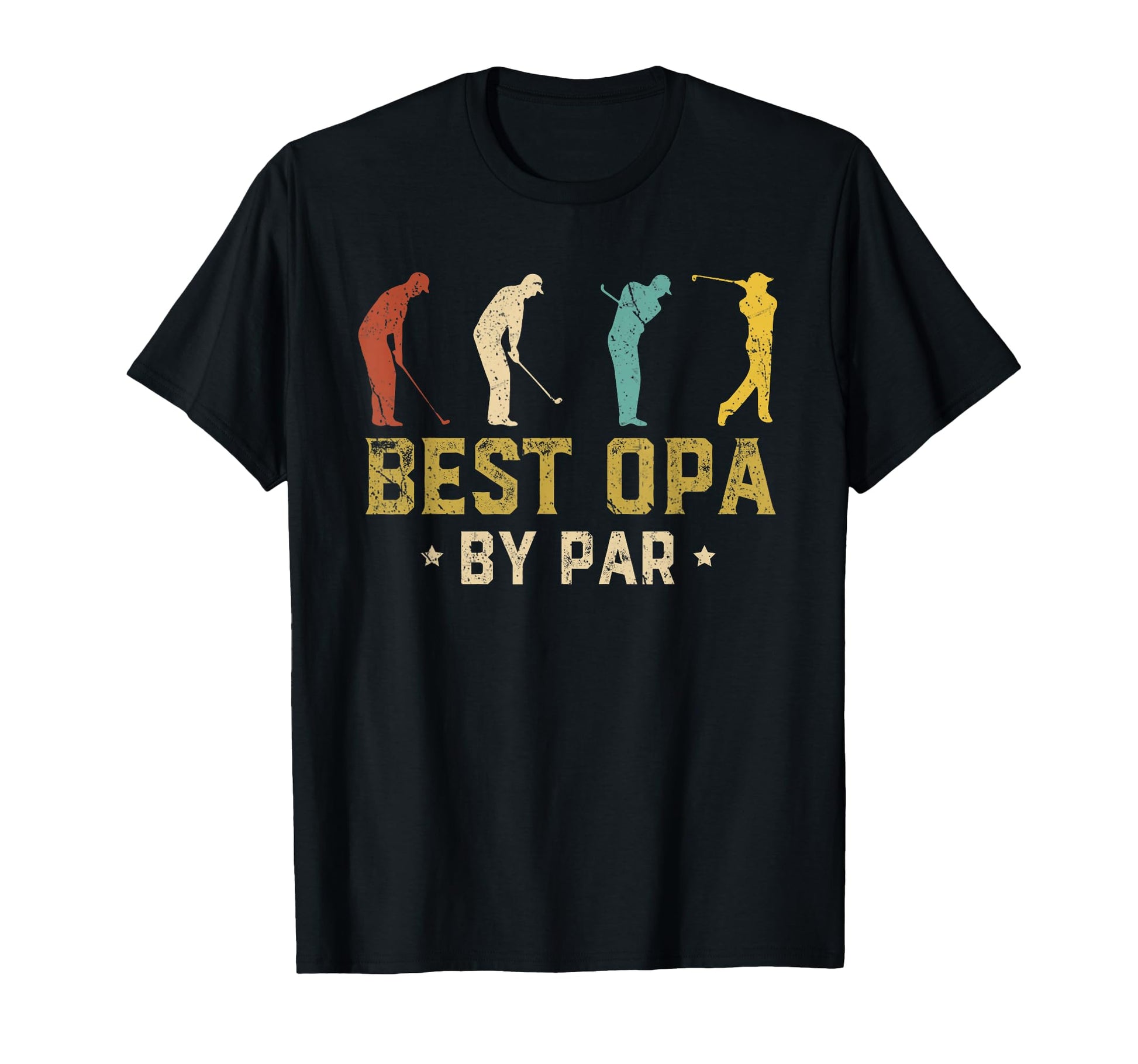 Best Opa Par Fathers Day Golf Golfing T-Shirt - Custom Art Print Unisex - T-Shirt, Sweatshirt, Hoodie