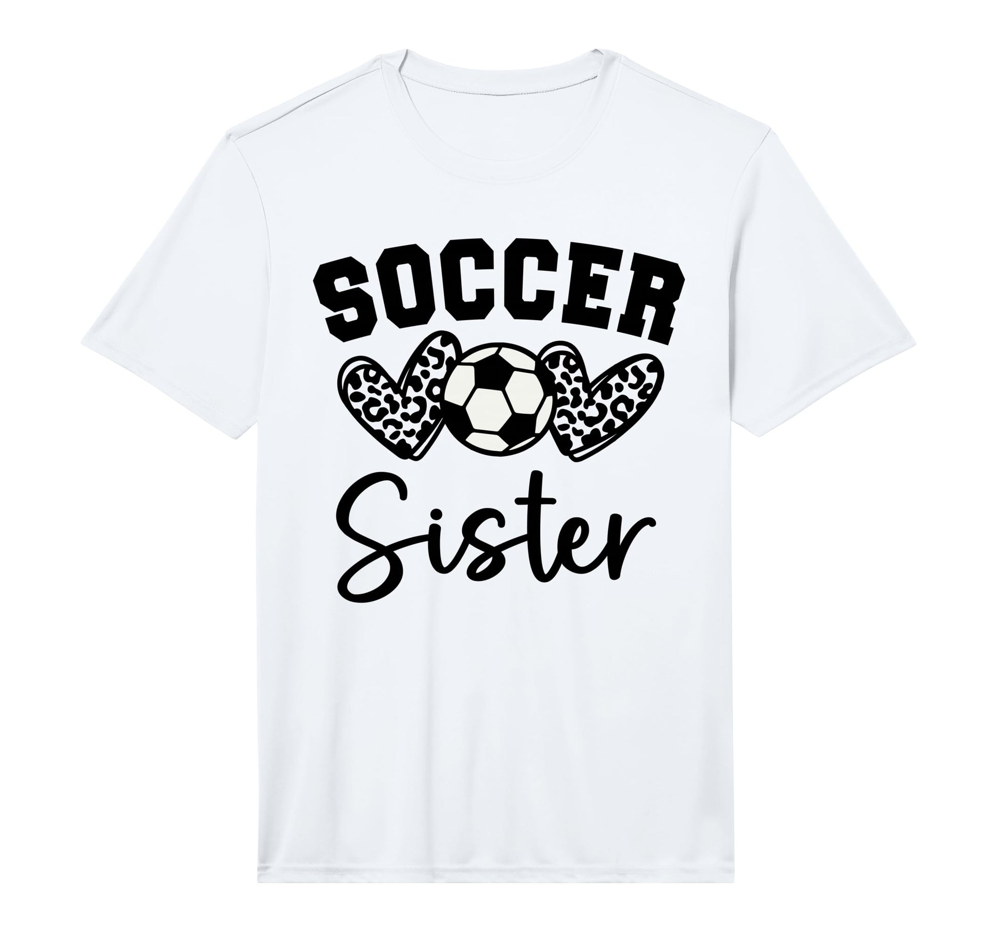 Soccer Sister Matching Family Soccer T-Shirt - Novelty Apparel Unisex - T-Shirt, Sweatshirt, Hoodie