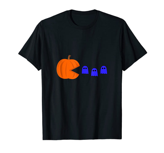 Arcade Game Lover Ghost Gamer Dad T-Shirt - Graphic Print Men Women - T-Shirt, Sweatshirt, Hoodie