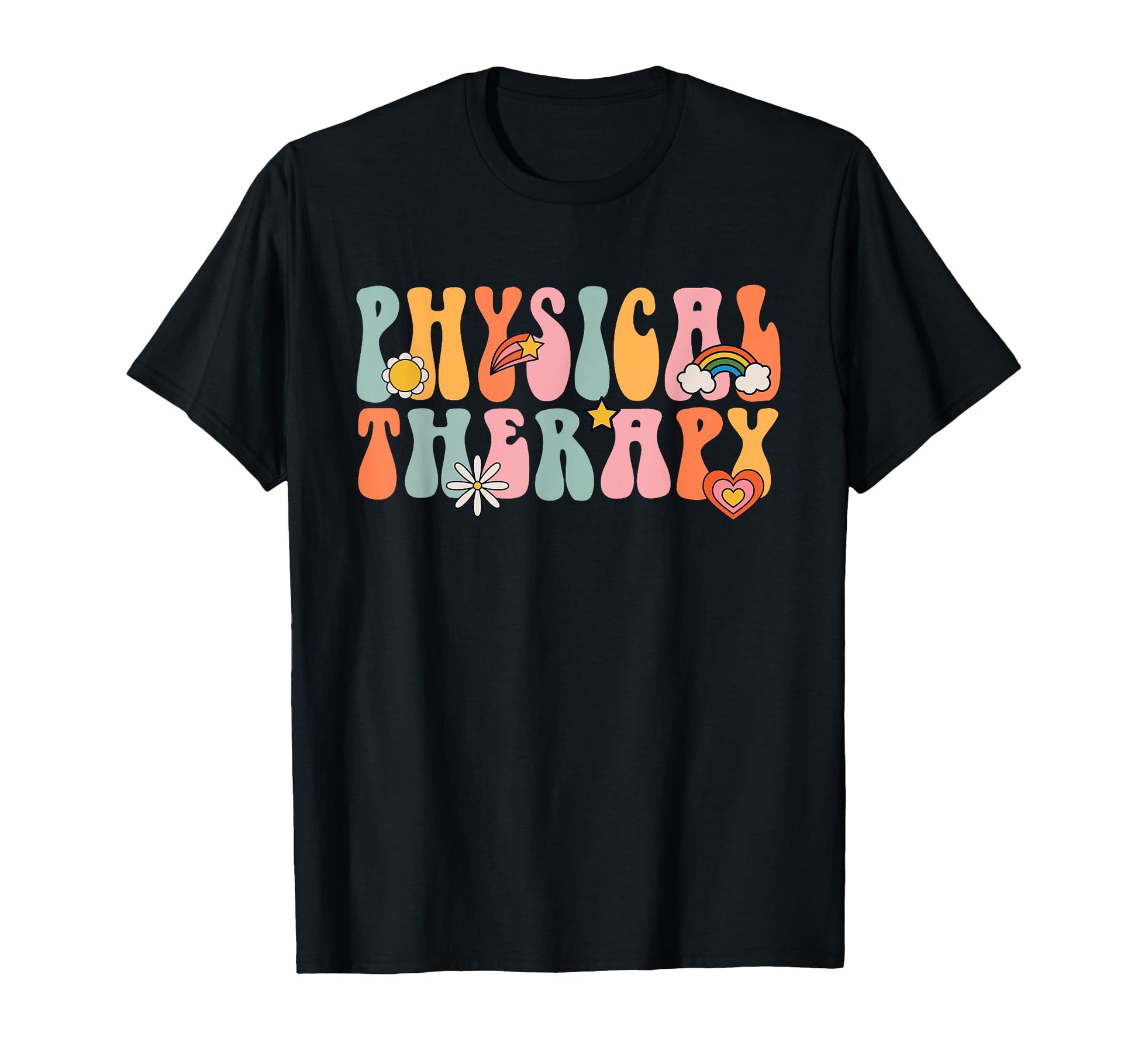 Physical Therapy Groovy Therapist T-Shirt - Casual Everyday Wear for Adults - T-Shirt, Sweatshirt, Hoodie