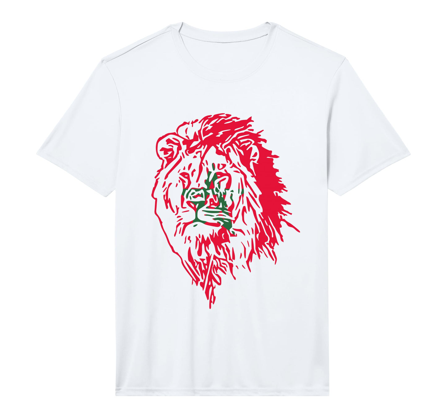 Moorish American Morocco Flag Moroccan T-Shirt - Custom Art Print Unisex - T-Shirt, Sweatshirt, Hoodie
