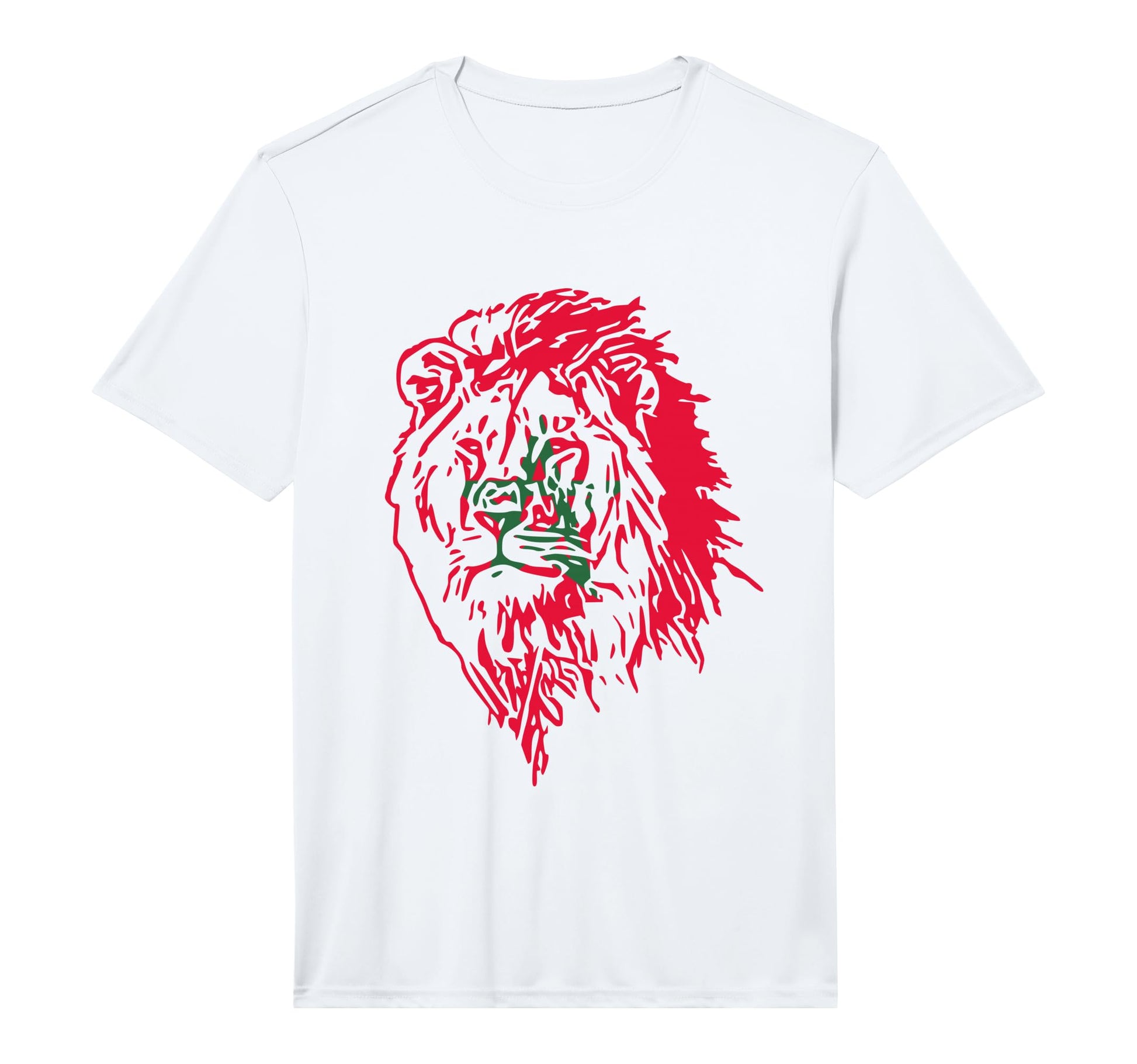 Moorish American Morocco Flag Moroccan T-Shirt - Custom Art Print Unisex - T-Shirt, Sweatshirt, Hoodie