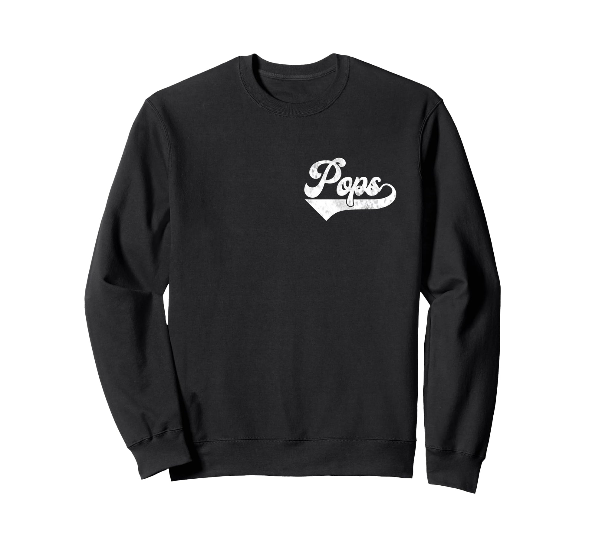 Mens Pops Fathers Day Papa Grandpa Sweatshirt - Trendy Graphic for Adults - T-Shirt, Sweatshirt, Hoodie