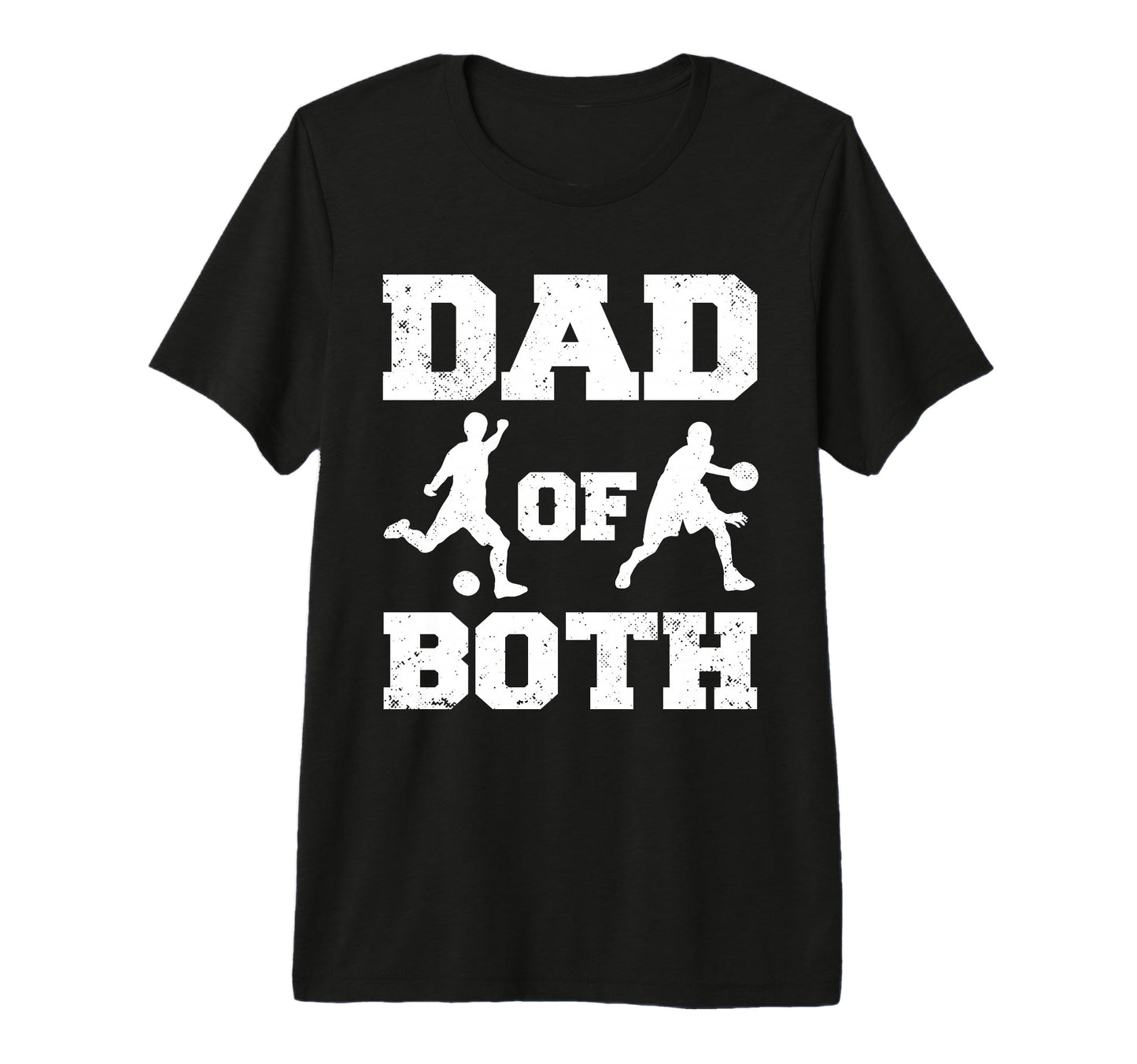 Mens Dad Both Funny Football T-Shirt - Trendy Graphic for Adults - T-Shirt, Sweatshirt, Hoodie