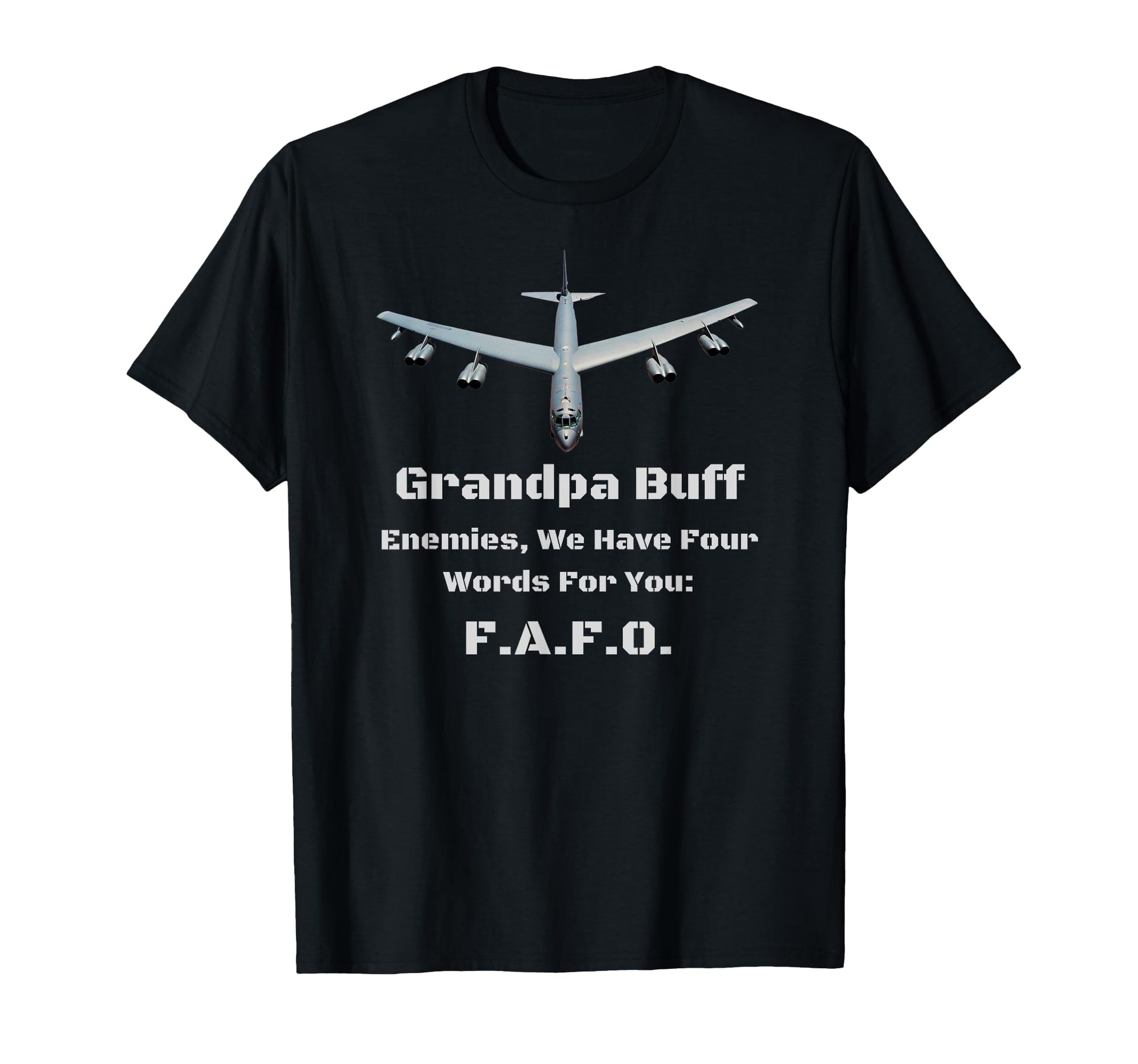 Grandpa Buff Has Message T-Shirt - Graphic Print Unisex - T-Shirt, Sweatshirt, Hoodie