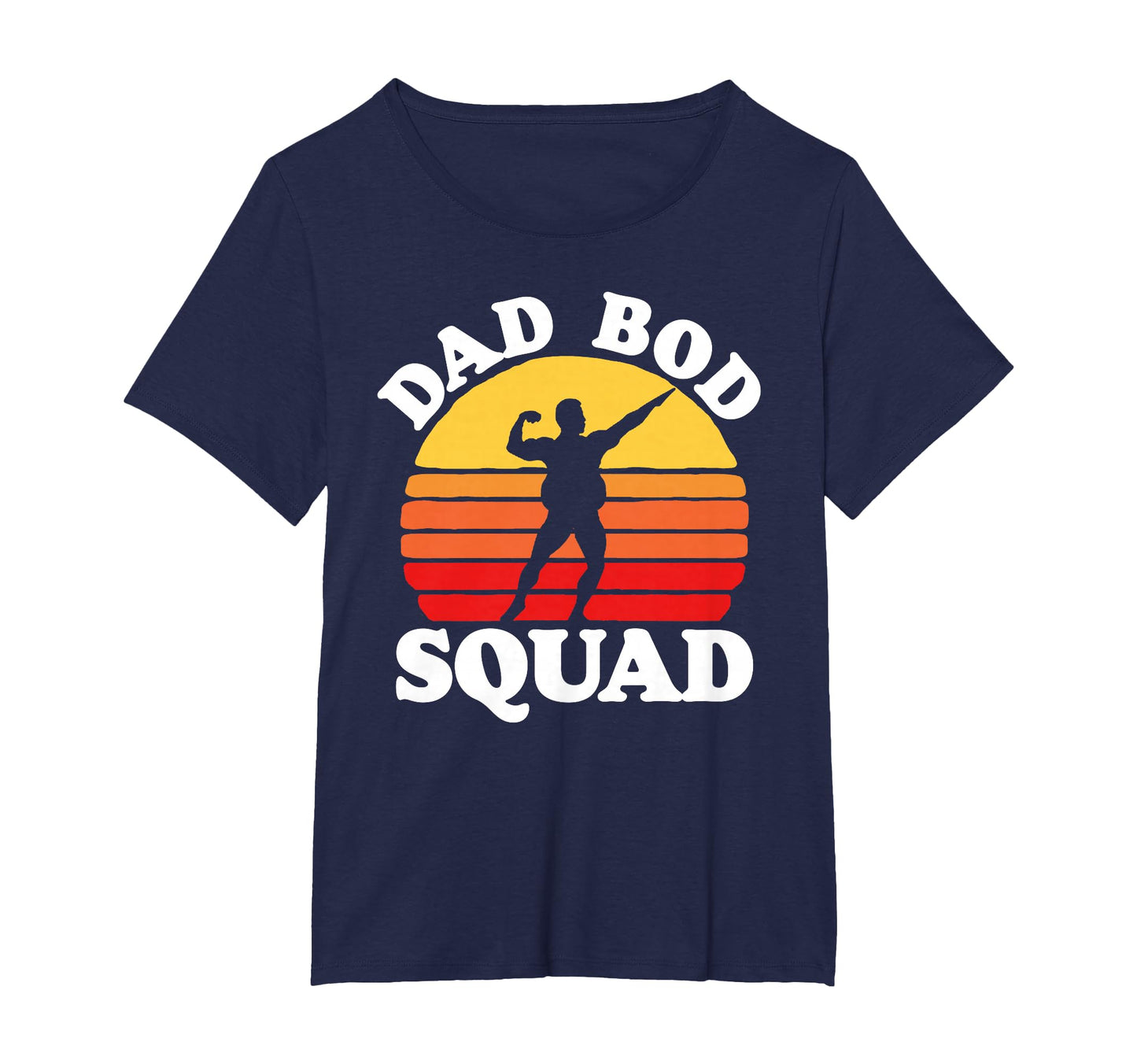 Dad Bod Squad Funny Posing Fathers Day T-Shirt - Graphic Print Men Women - T-Shirt, Sweatshirt, Hoodie