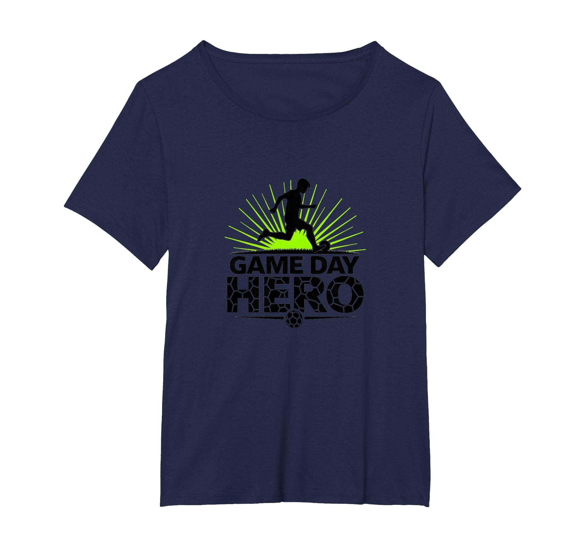 Game Day Hero Soccer Sports Fan Gift T-Shirt - Trendy Graphic for Adults - T-Shirt, Sweatshirt, Hoodie