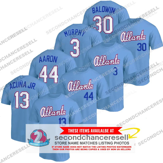 Atlanta Braves 2026 City Connect T Shirt - Acua Jr, Aaron, Murphy, Baldwin Unisex T-shirt, Sweatshirt, Hoodie, Long Sleeve Tee - T-Shirt, Sweatshirt, Hoodie