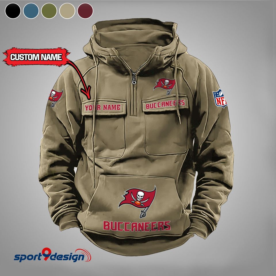 Tampa Bay Buccaneers Vintage Men Hoodie AZVMHD006 - Sport9Design Unisex T-shirt, Sweatshirt, Hoodie, Long Sleeve Tee - T-Shirt, Sweatshirt, Hoodie
