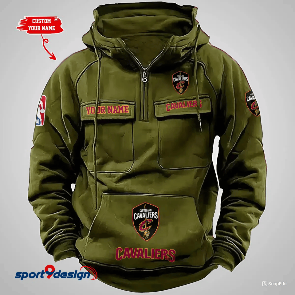 Cleveland Cavaliers Custom Cargo Hoodie For Fan Unisex T-shirt, Sweatshirt, Hoodie, Long Sleeve Tee - T-Shirt, Sweatshirt, Hoodie