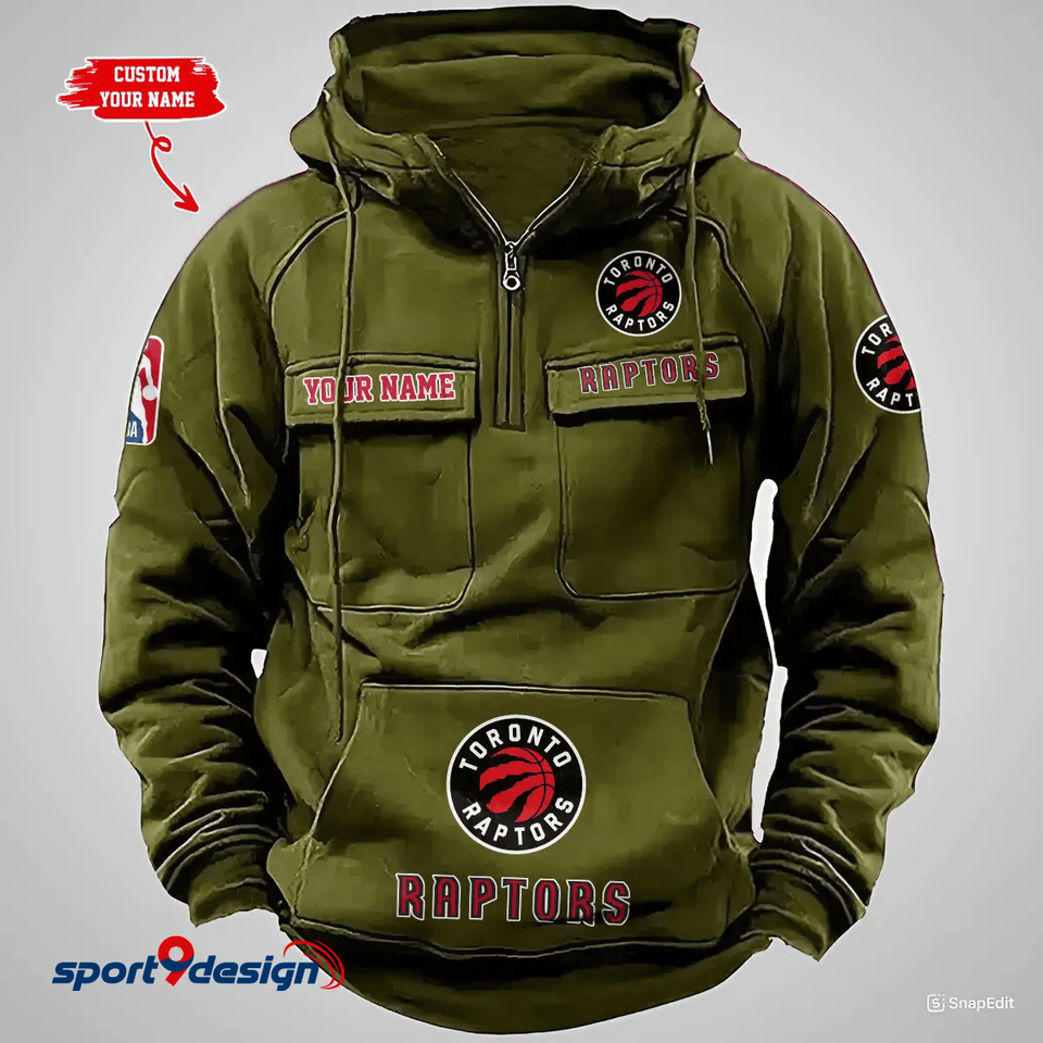 Toronto Raptors Custom Vintage Cargo Hoodie Unisex T-shirt, Sweatshirt, Hoodie, Long Sleeve Tee - T-Shirt, Sweatshirt, Hoodie