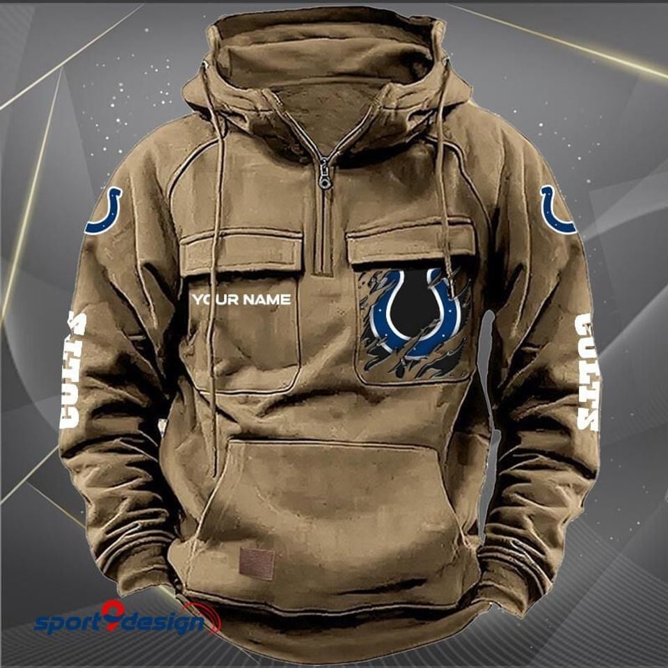 Indianapolis Colts Vintage Men Hoodie AZVMHD045 - Sport9Design Unisex T-shirt, Sweatshirt, Hoodie, Long Sleeve Tee - T-Shirt, Sweatshirt, Hoodie