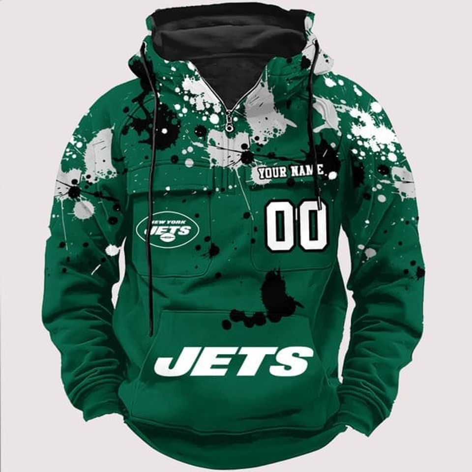 New York Jets Classic Revival 3D Hoodie SPTVCSH282 - Sport9Design Unisex T-shirt, Sweatshirt, Hoodie, Long Sleeve Tee - T-Shirt, Sweatshirt, Hoodie